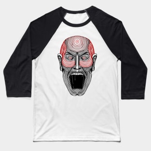 Rage Tattoo design Baseball T-Shirt